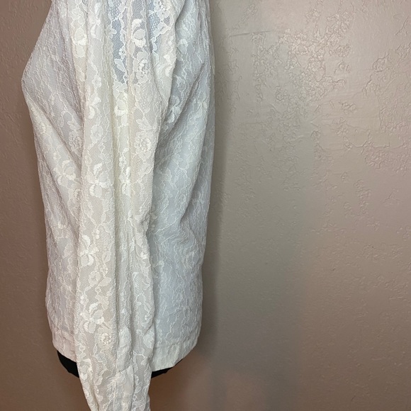 Vintage 60s Texas togs western lace top - Picture 6 of 10